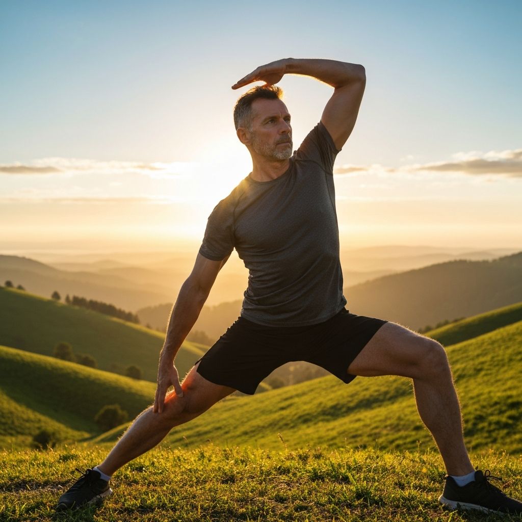 Active lifestyle with natural supplements